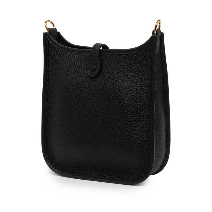 Hermès Sac bandoulière Evelyne 16 Clémence TPM Noir – vue 2 – GABY PARIS