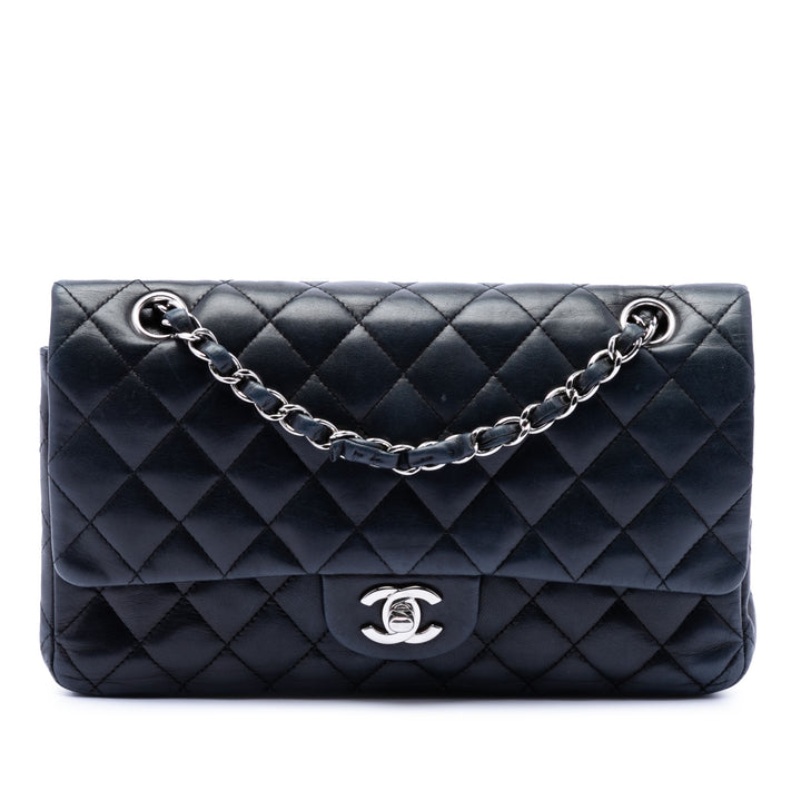Chanel Medium Classic Cuir d’agneau Double rabat