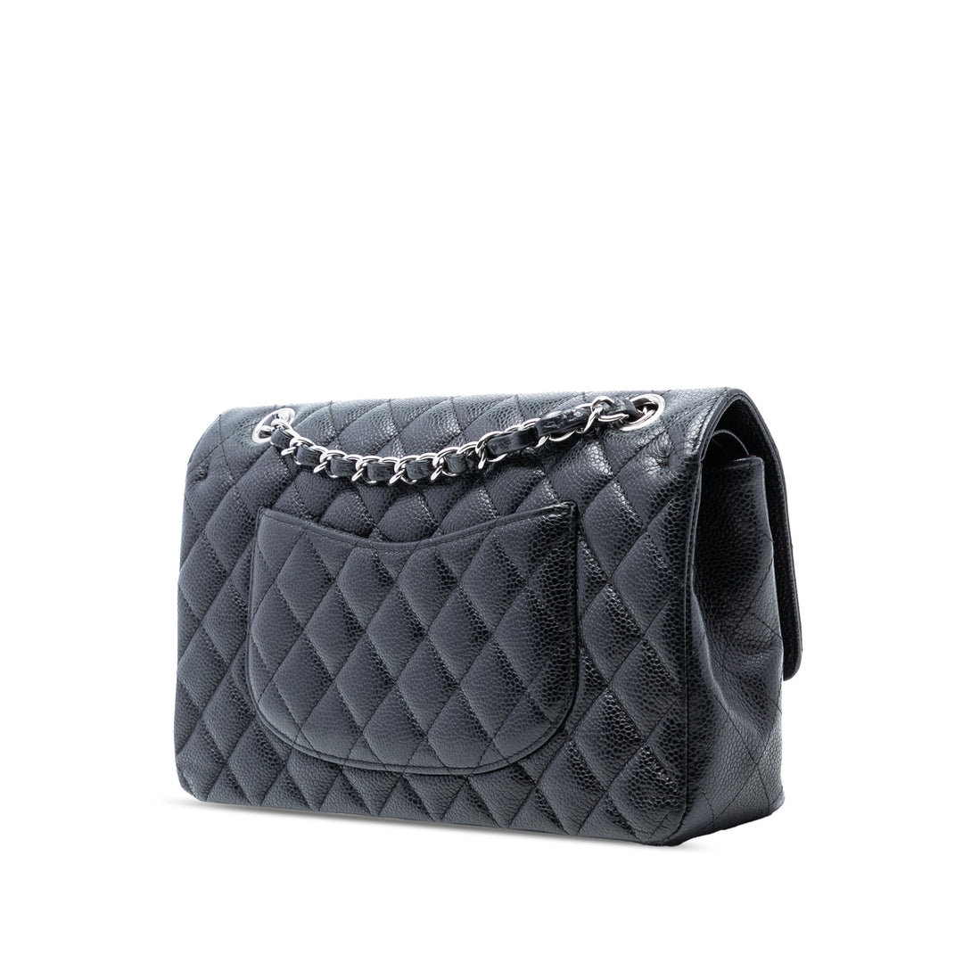 Chanel Medium Classic Caviar Double rabat