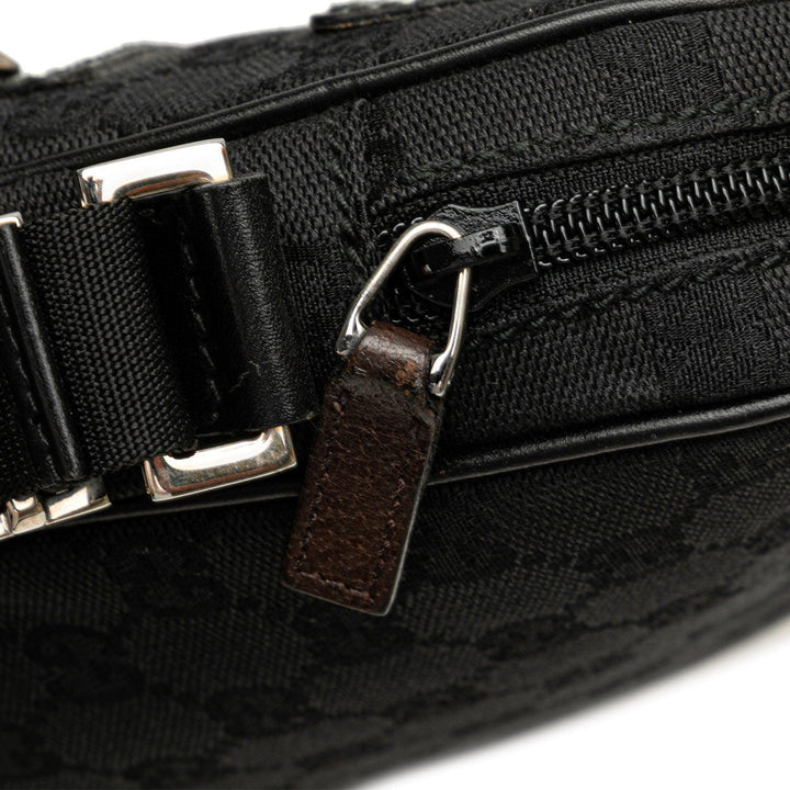 GG Canvas Crossbody Black - Gaby Paris