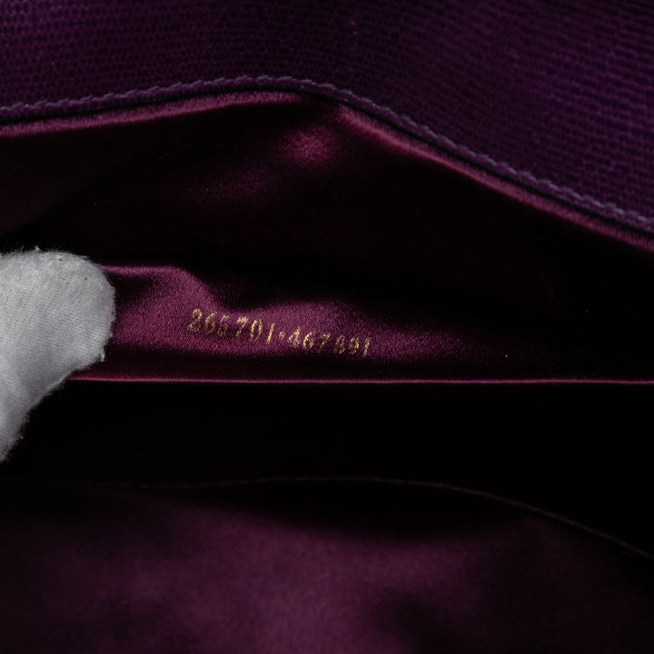 Saint Laurent Textured Cuir Chyc Ligne Pochette