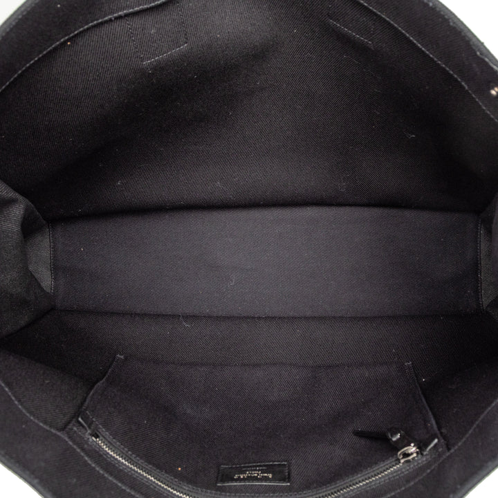 Saint Laurent Large Toile Rive Gauche Cabas
