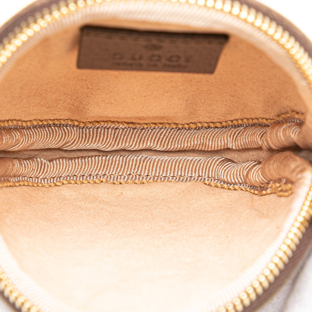 Gucci Mini GG Supreme Ophidia Rond Neck Pochette