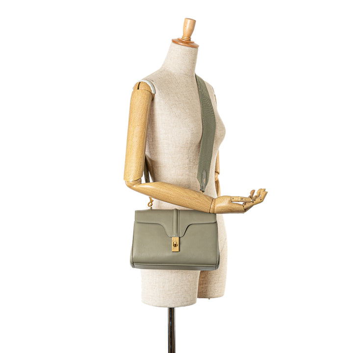 Celine Teen Smooth Cuir de veau Soft 16 Sac porté croisé