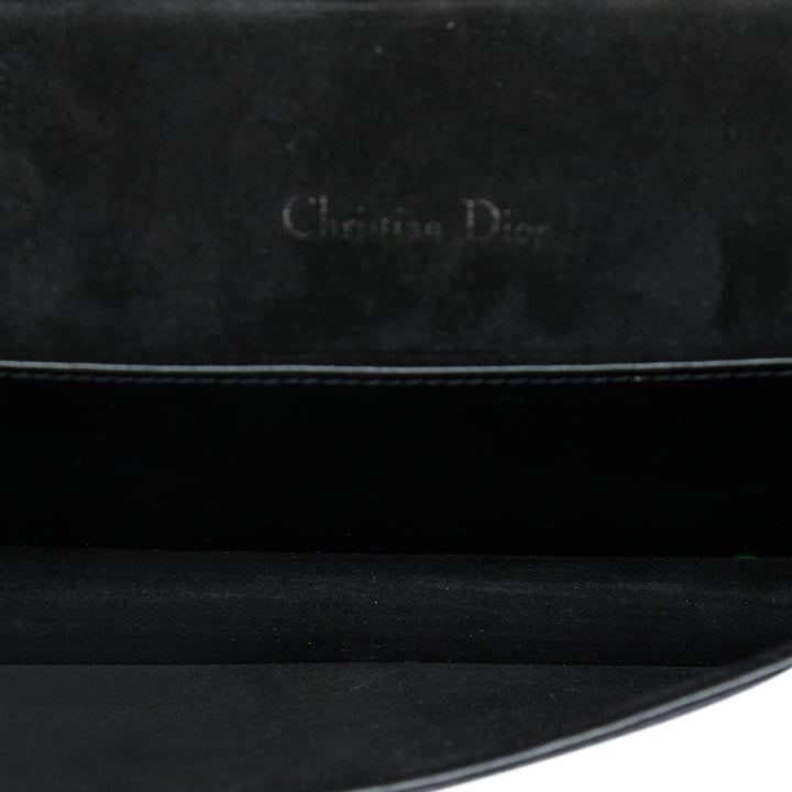 Dior Cuir de veau Cannage Diamond Lady Dior Wallet on Chain