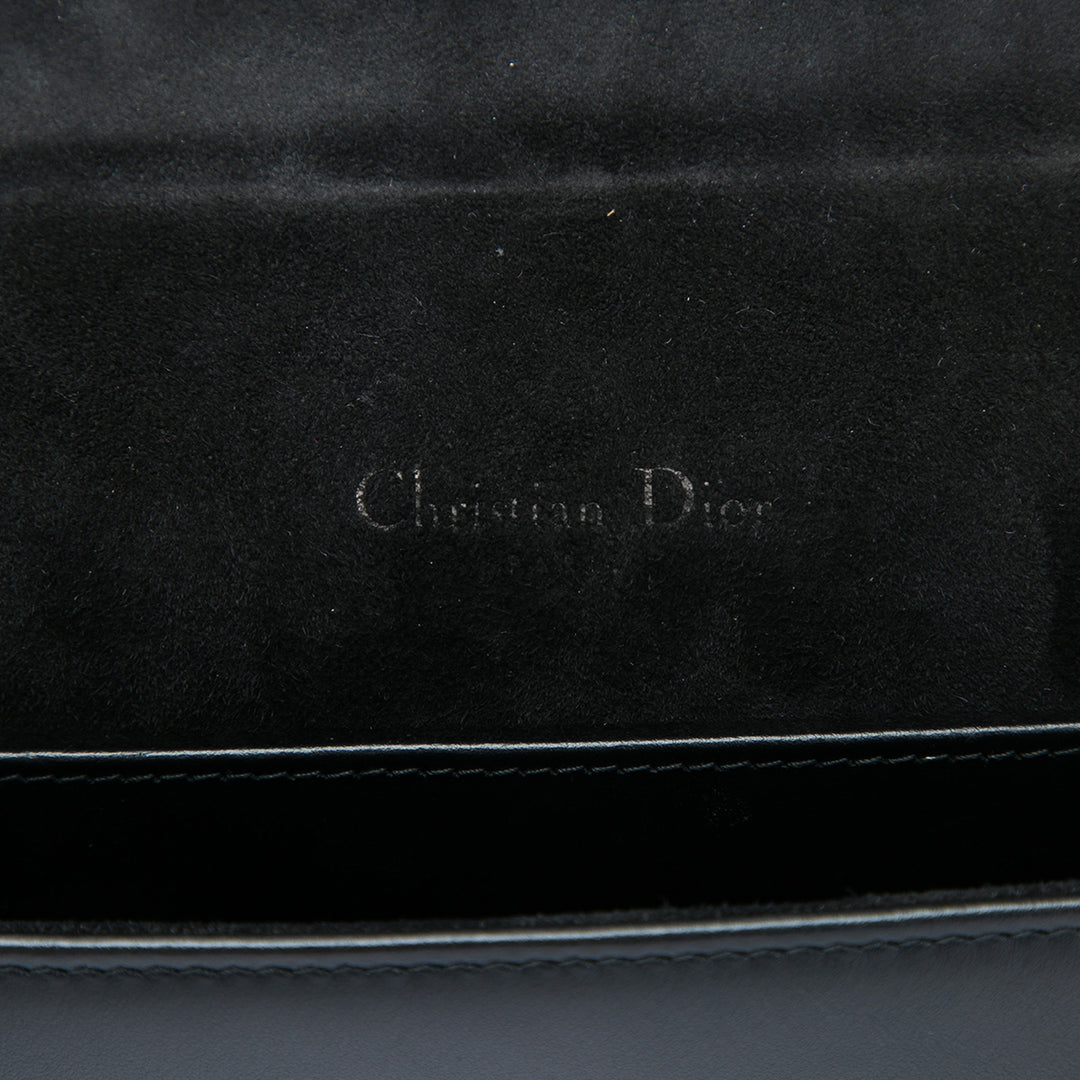 Dior Cuir de veau Cannage Diamond Lady Dior Wallet on Chain