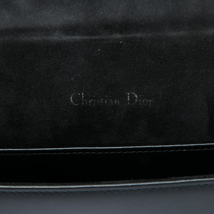 Dior Cuir de veau Cannage Diamond Lady Dior Wallet on Chain