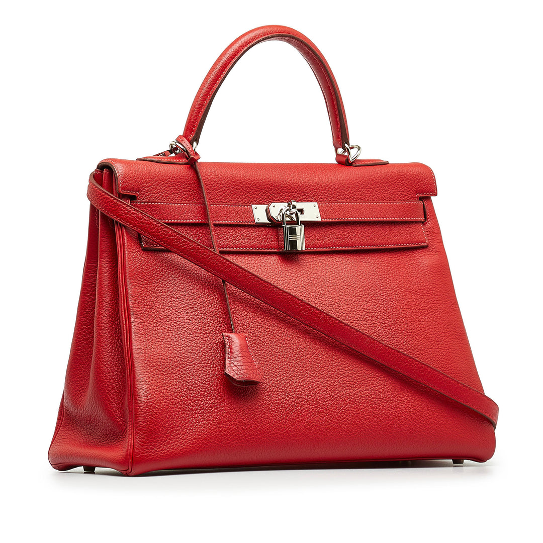 Togo Kelly 35 Red - Gaby Paris