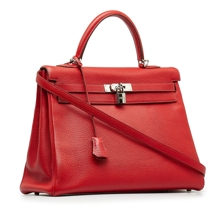 Togo Kelly 35 Red - Gaby Paris