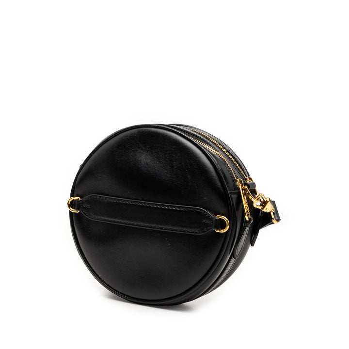 Burberry Sac bandoulière Louise Rond Cuir de veau Noir – vue 2 – GABY PARIS