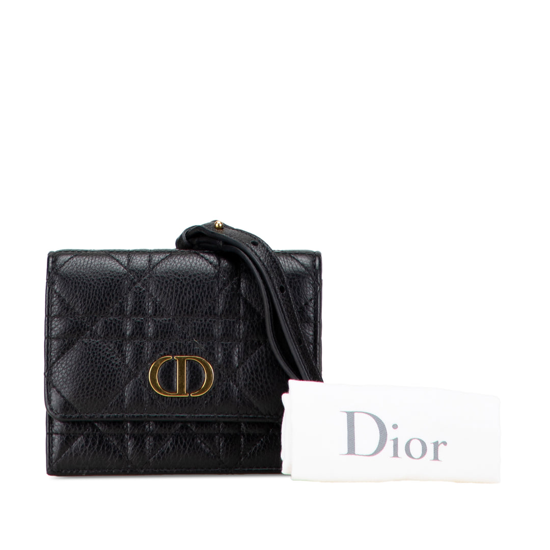 Dior Cuir de veau Cannage Caro Chain Sac ceinture