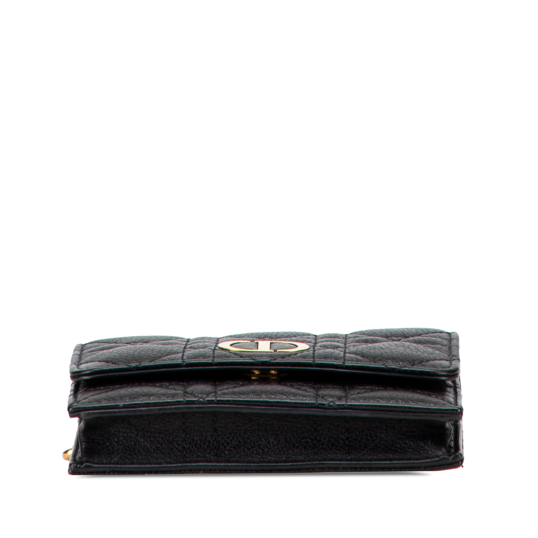 Dior Cuir de veau Cannage Caro Chain Sac ceinture