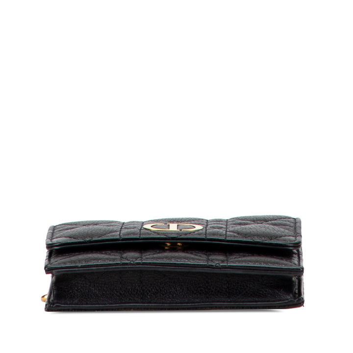 Dior Cuir de veau Cannage Caro Chain Sac ceinture