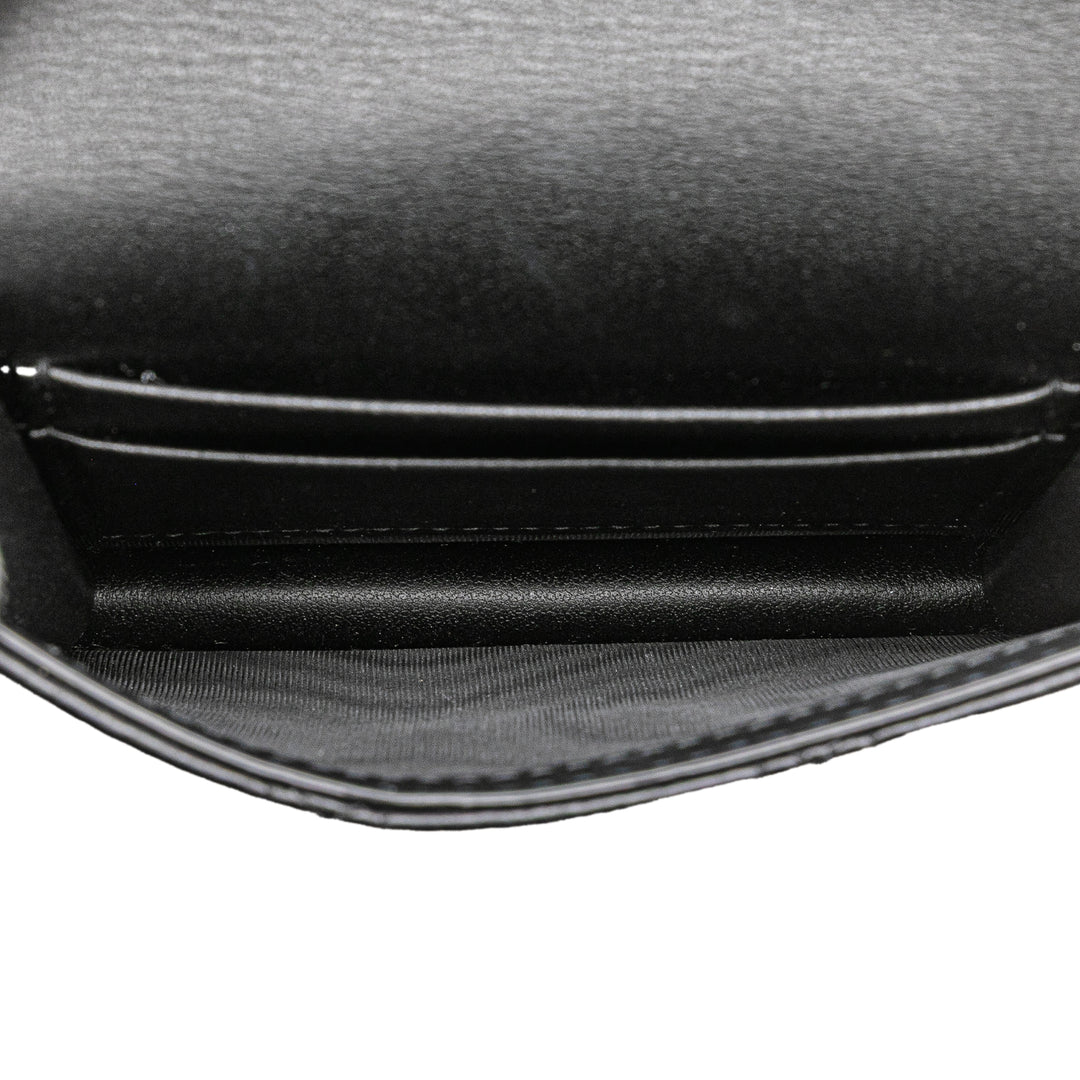 Dior Cuir de veau Cannage Caro Chain Sac ceinture