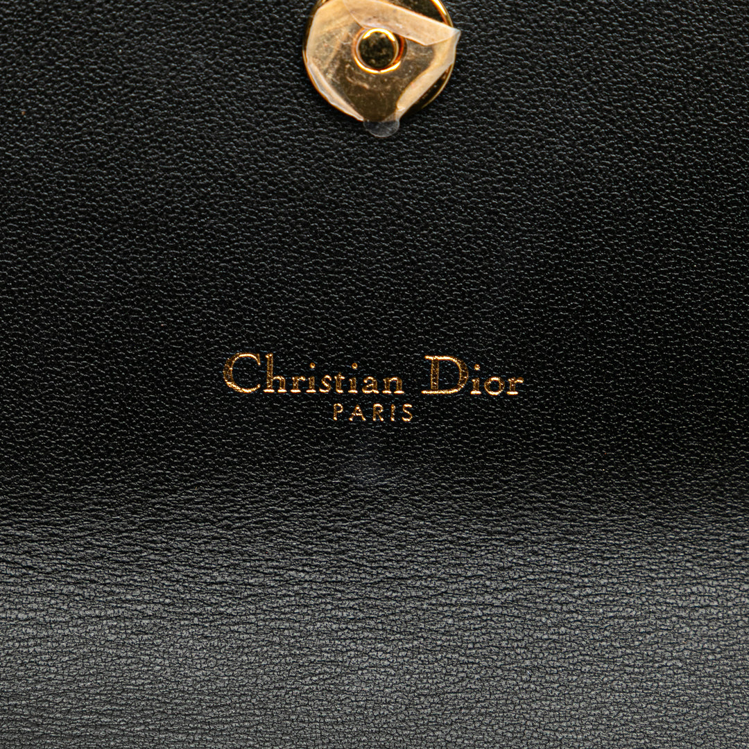 Dior Cuir de veau Cannage Caro Chain Sac ceinture