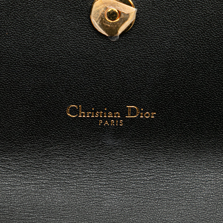 Dior Cuir de veau Cannage Caro Chain Sac ceinture