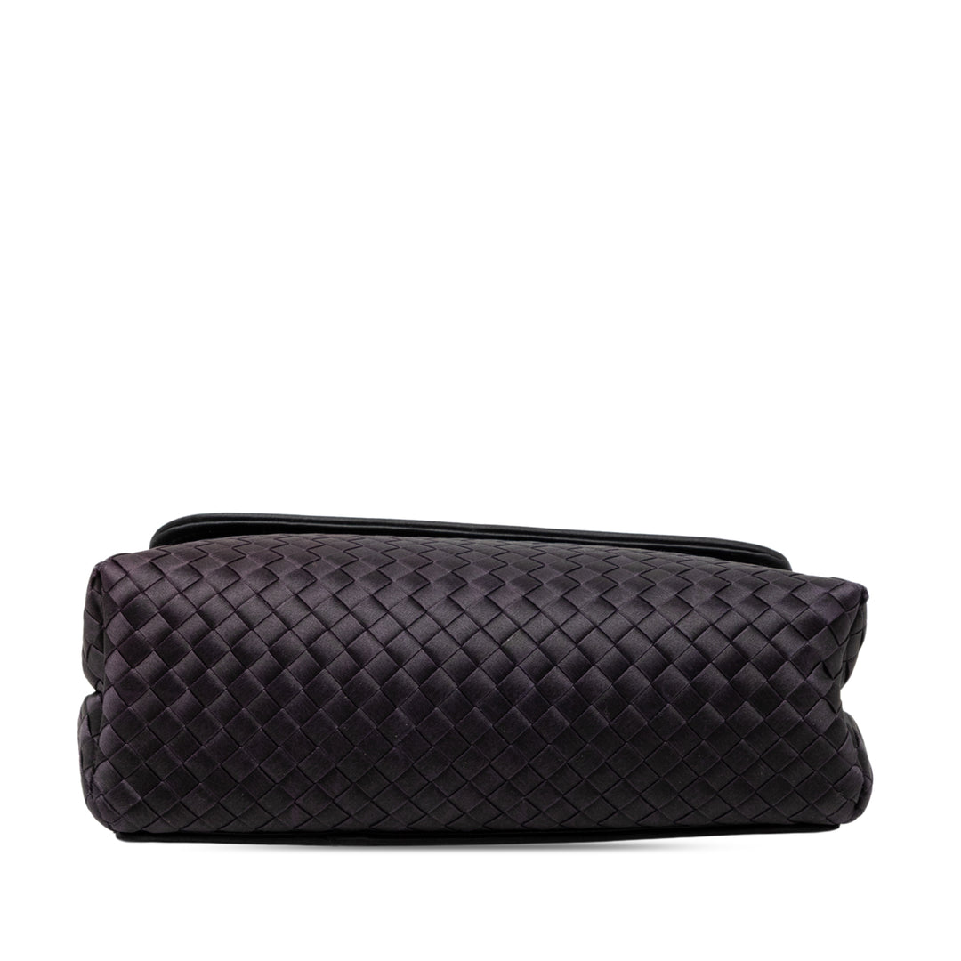 Bottega Veneta Intrecciato Sac Satin