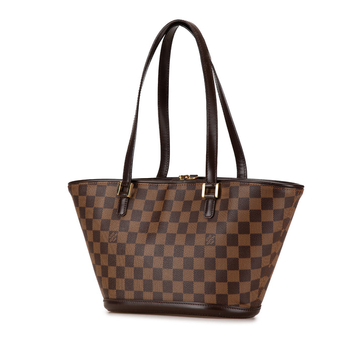 Louis Vuitton Damier Ebene Manosque PM Brown - GABY PARIS