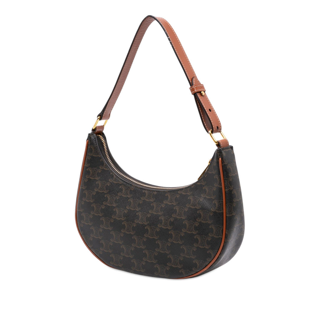 Triomphe Ava Sac Moyen Triomphe enduite Marron