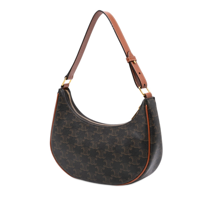 Triomphe Ava Sac Moyen Triomphe enduite Marron