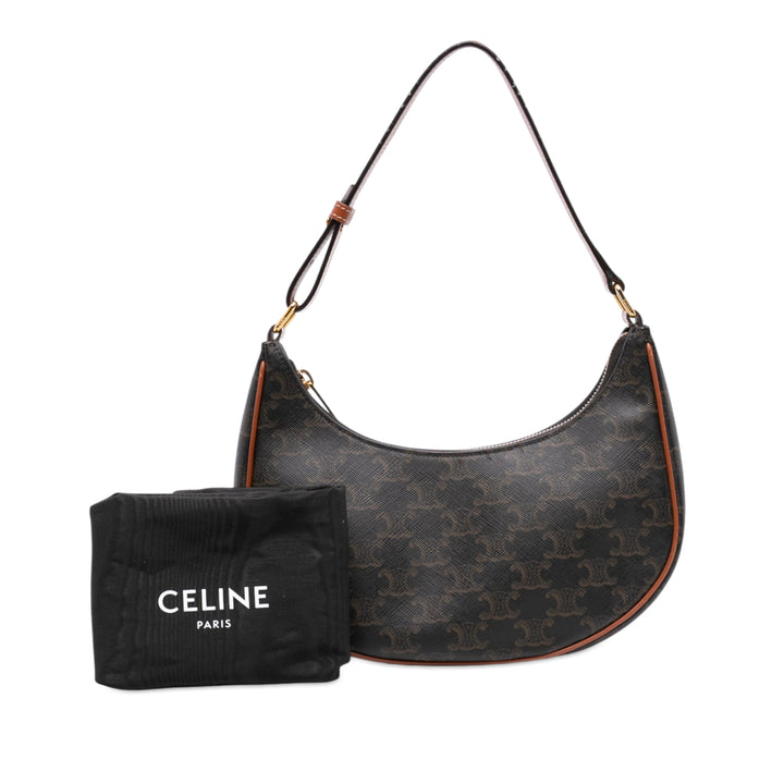 Triomphe Ava Sac Moyen Triomphe enduite Marron