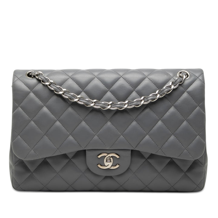 Chanel Jumbo Classic Cuir d’agneau Double rabat