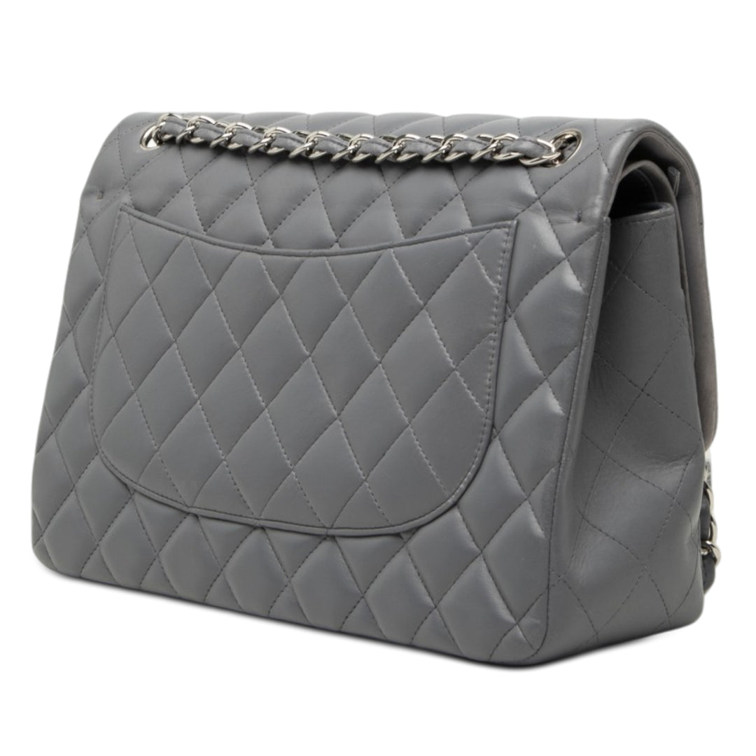 Chanel Jumbo Classic Cuir d’agneau Double rabat