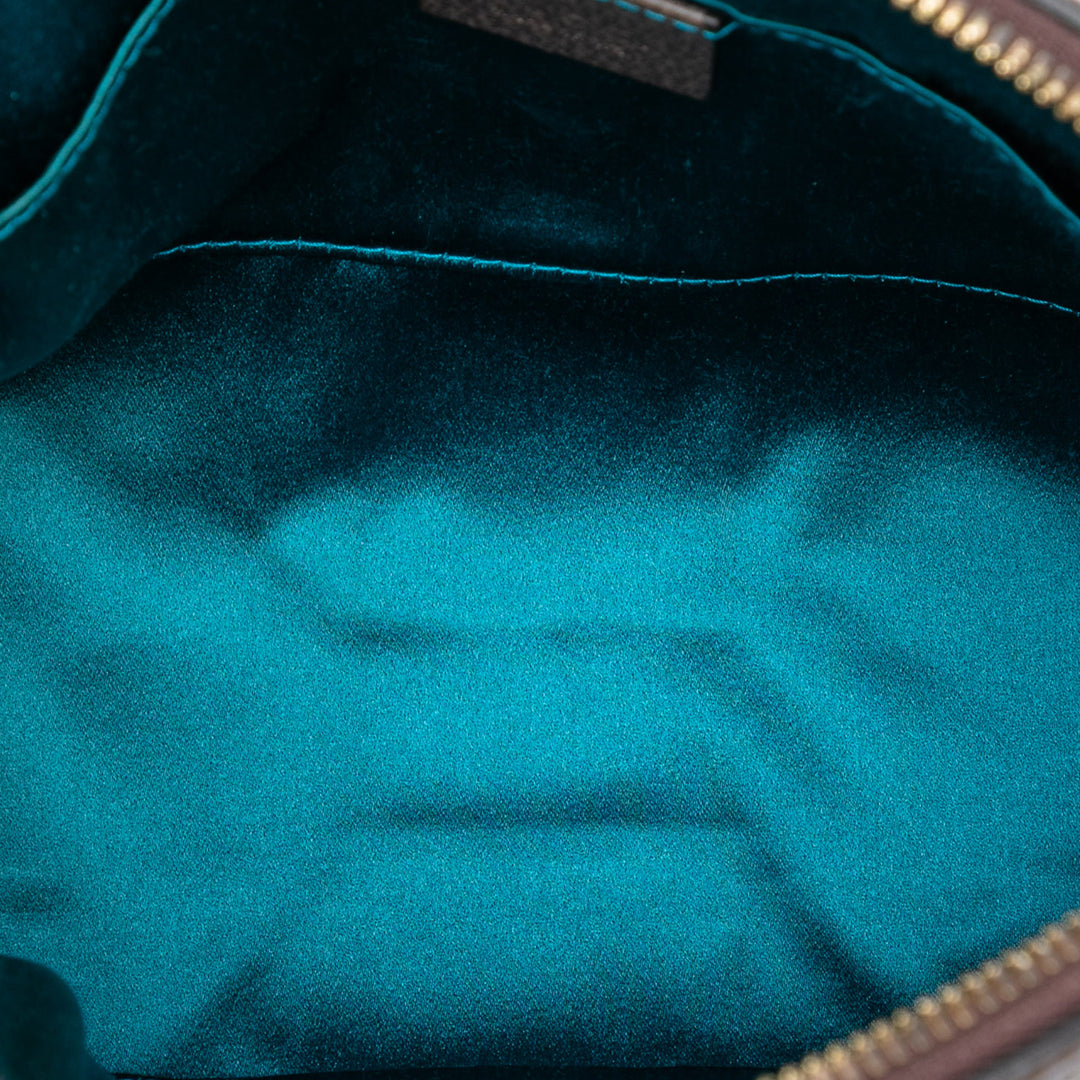 Web Ophidia Sac dôme Petit GG Supreme Beige