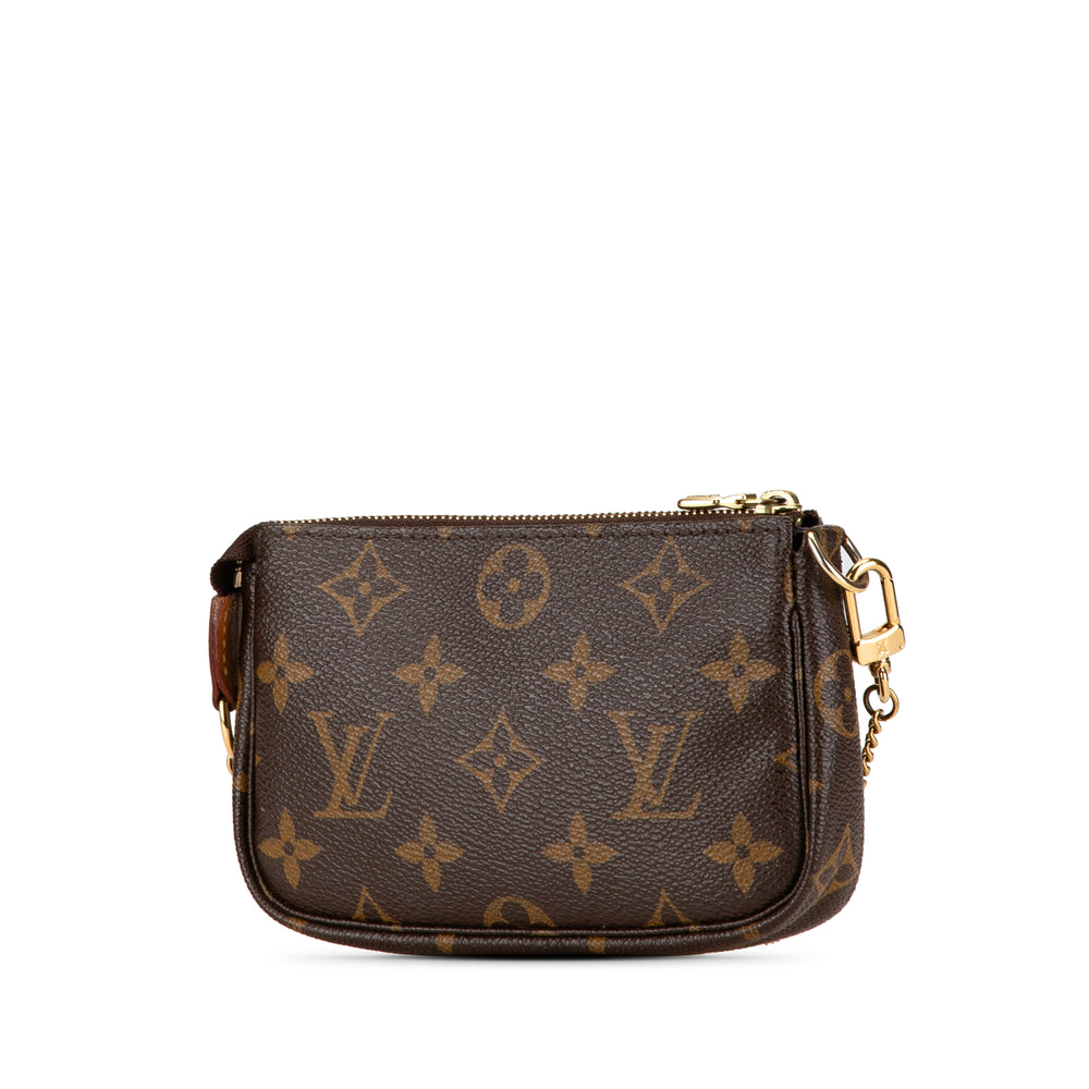 Monogram Mini Pochette Accessoires Brown - Gaby Paris