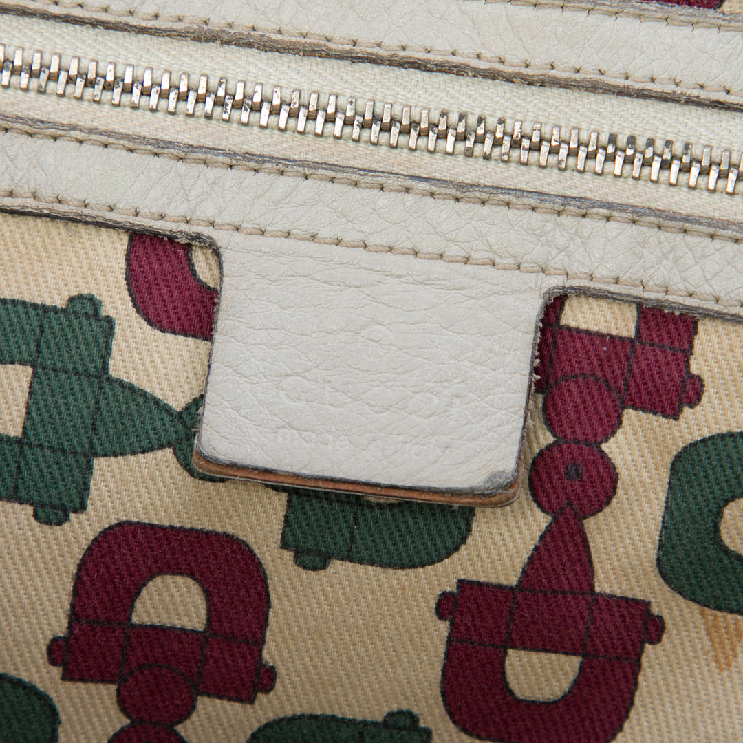 Gucci Large Guccissima Positano Foulard Cabas