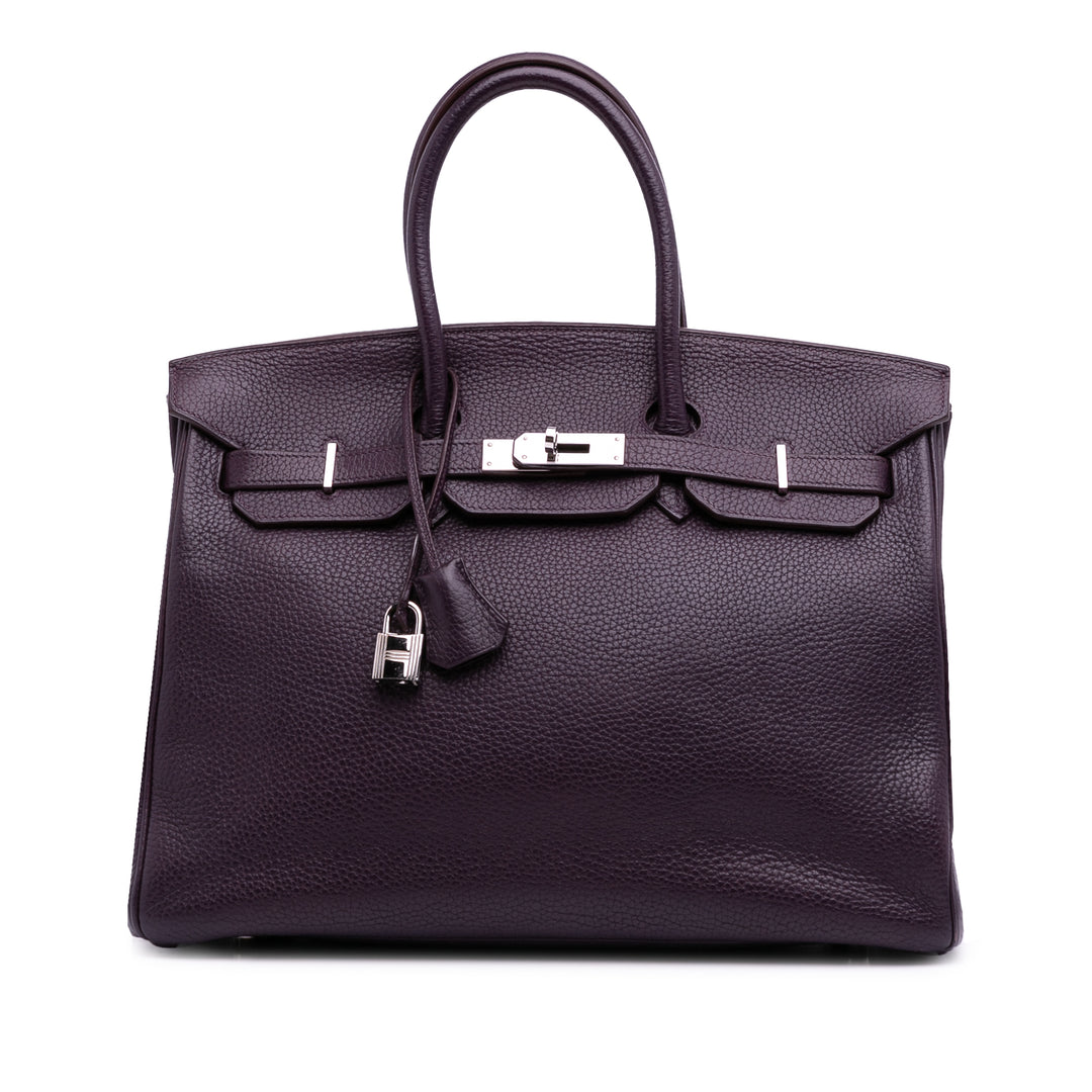 Togo Birkin Retourne 35 Purple - Gaby Paris