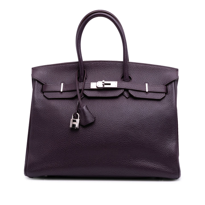 Togo Birkin Retourne 35 Purple - Gaby Paris
