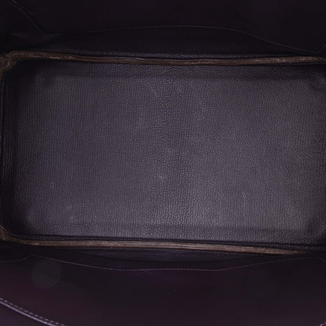 Togo Birkin Retourne 35 Purple - Gaby Paris