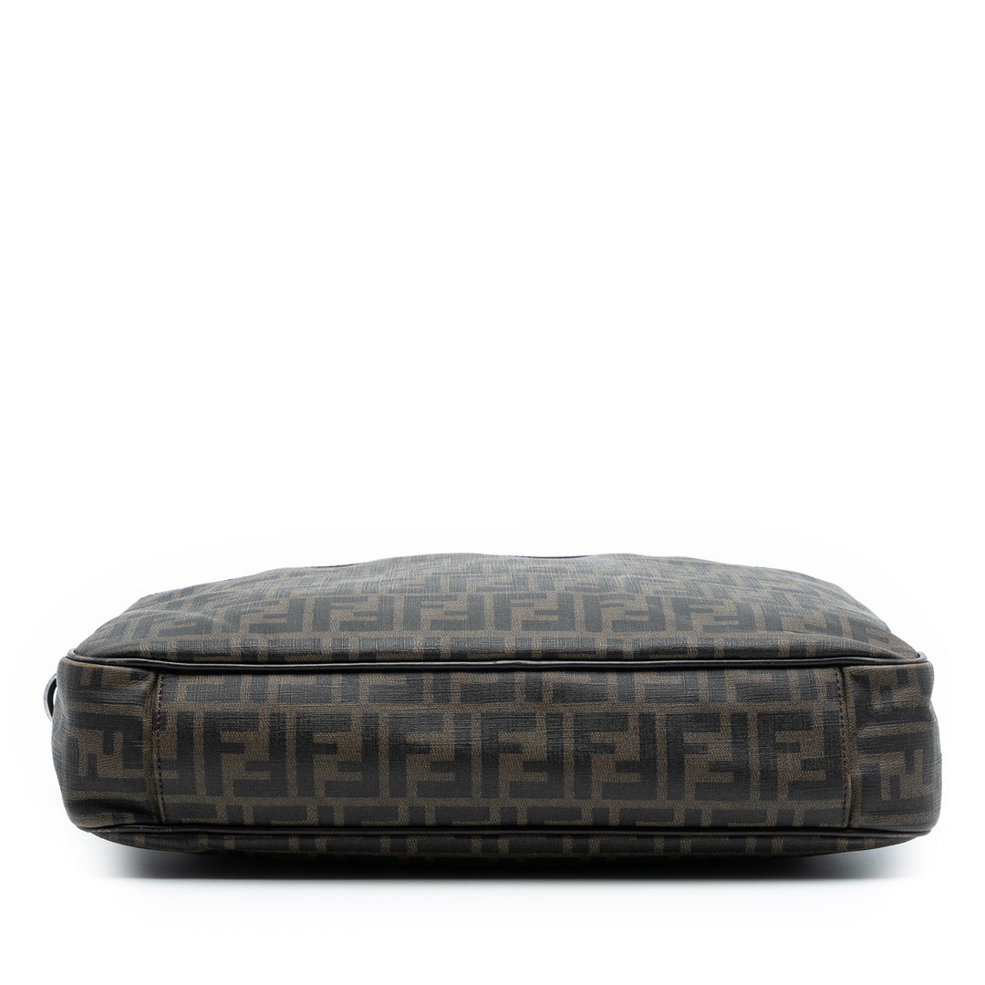 Fendi Zucca Coated Toile Business Sac