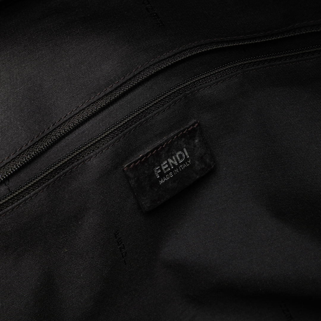 Fendi Zucca Coated Toile Business Sac