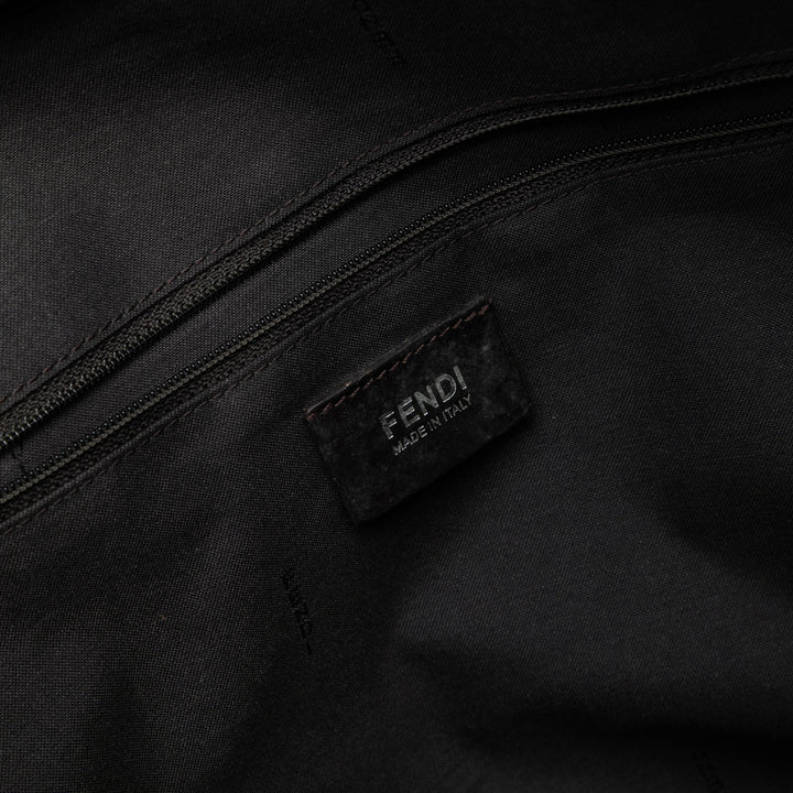 Fendi Zucca Coated Toile Business Sac