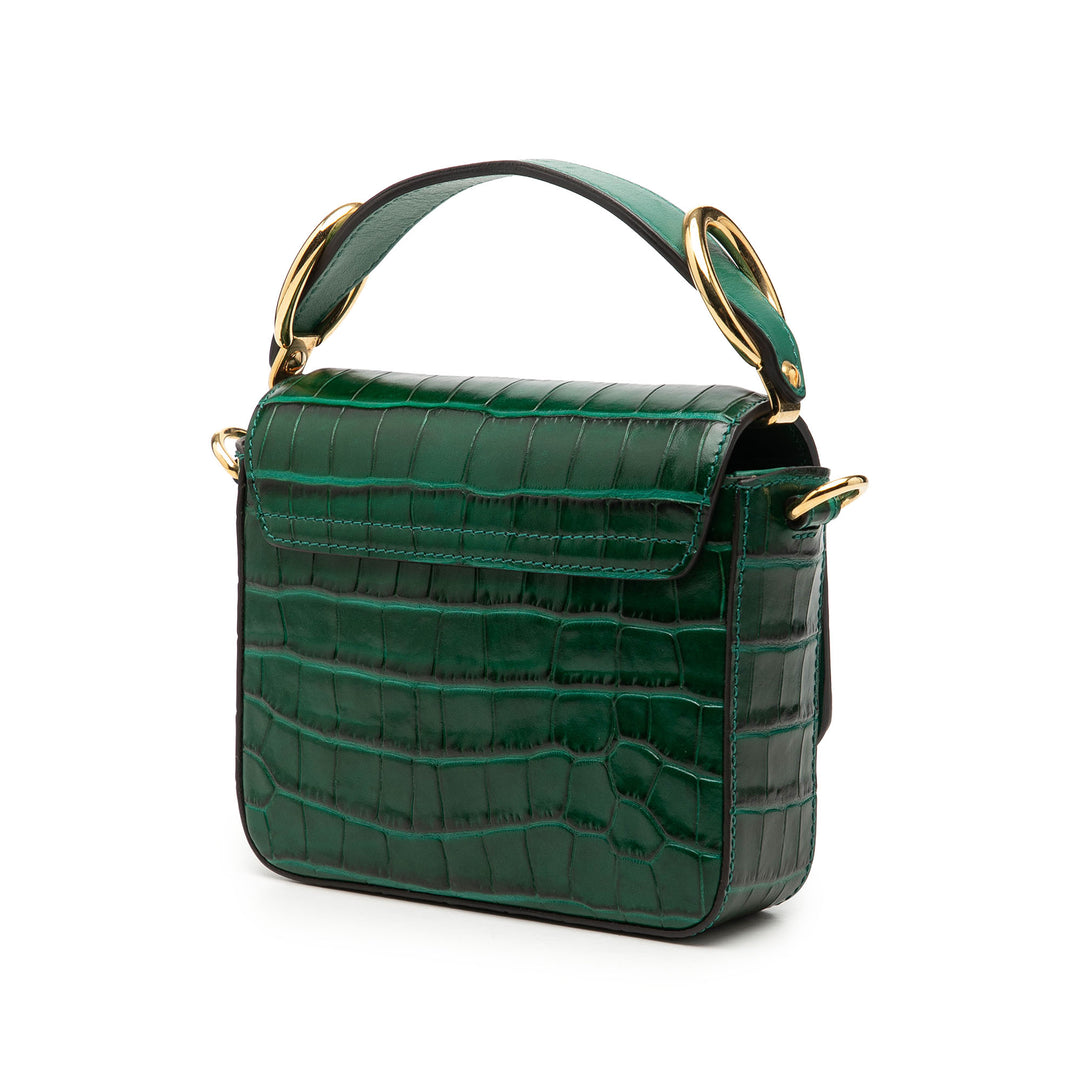 Chloé Mini Croc embossé Cuir de veau C Sac