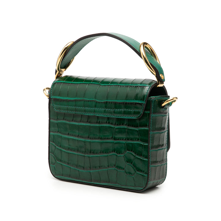 Chloé Mini Croc embossé Cuir de veau C Sac