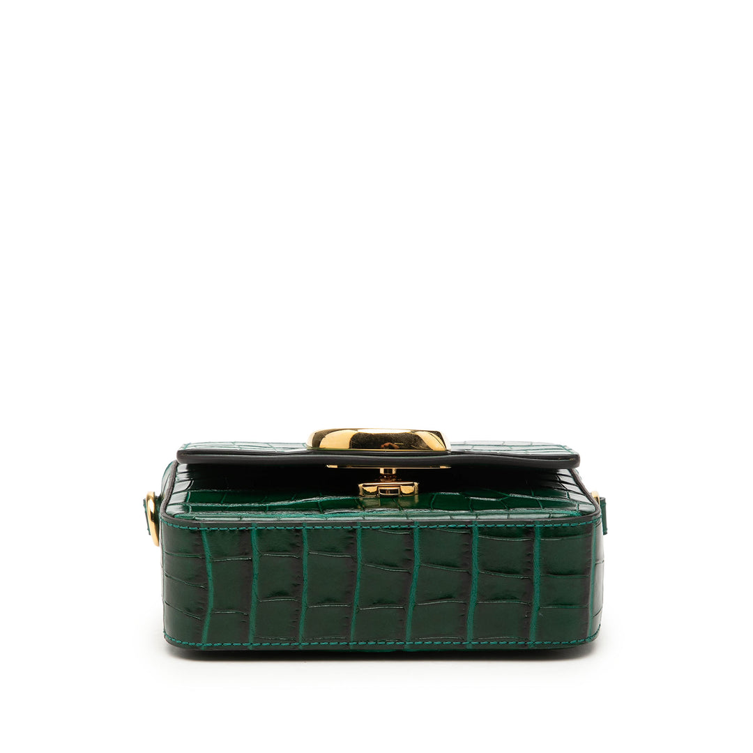 Chloé Mini Croc embossé Cuir de veau C Sac