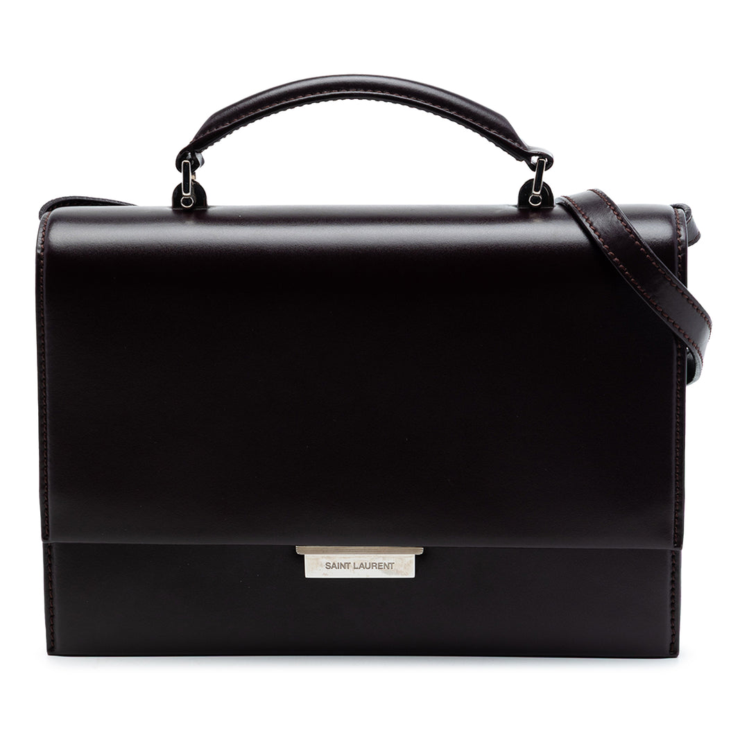 Saint Laurent Cuir Babylone sac à anse supérieure