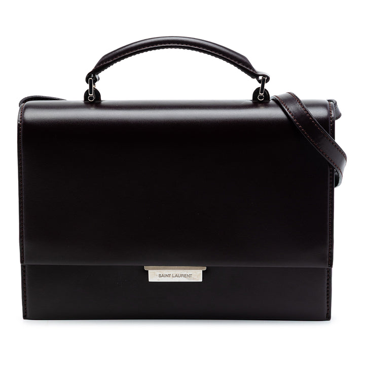 Saint Laurent Cuir Babylone sac à anse supérieure