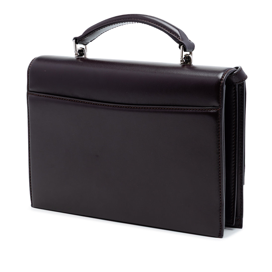 Saint Laurent Cuir Babylone sac à anse supérieure