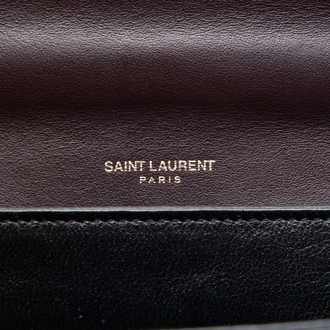 Saint Laurent Cuir Babylone sac à anse supérieure