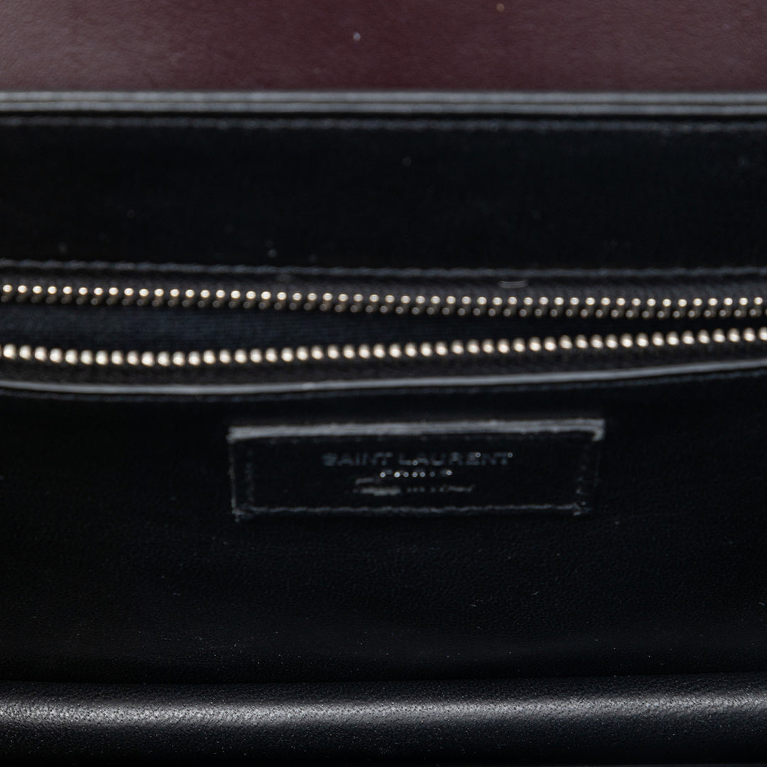Saint Laurent Cuir Babylone sac à anse supérieure