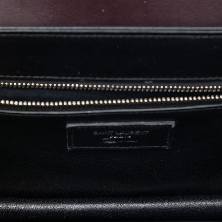 Saint Laurent Cuir Babylone sac à anse supérieure