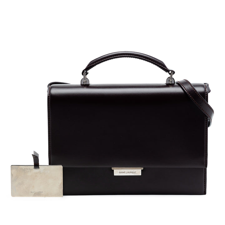 Saint Laurent Cuir Babylone sac à anse supérieure
