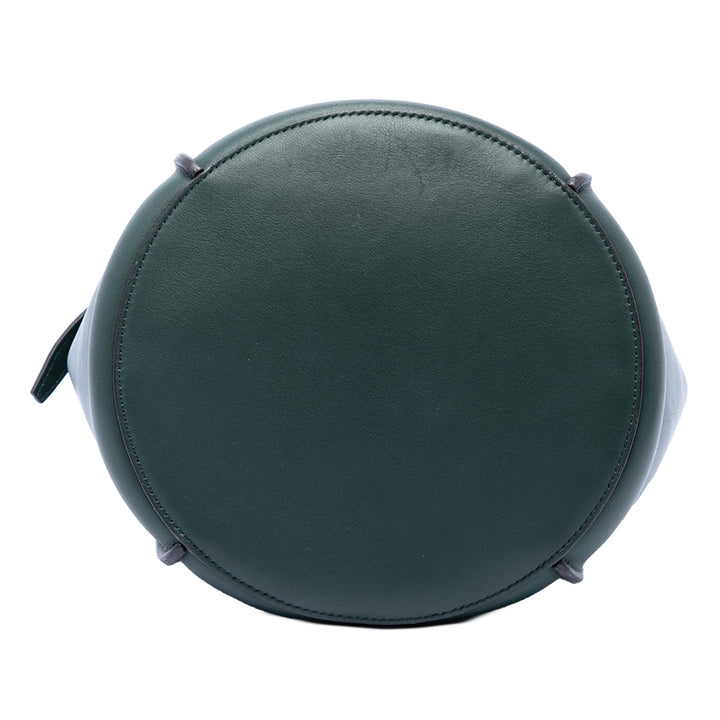 Celine Cuir Big Sac Bucket Sac porté croisé