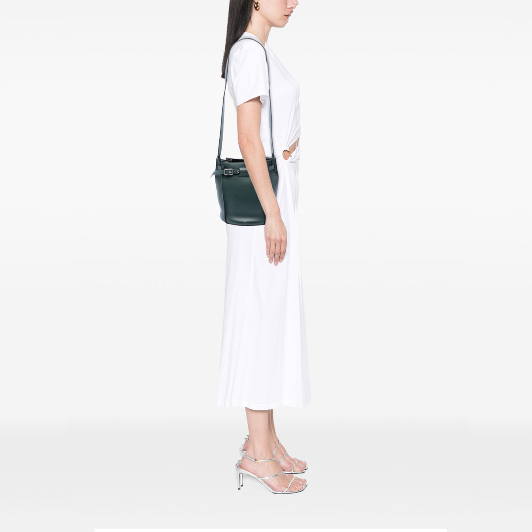Celine Cuir Big Sac Bucket Sac porté croisé