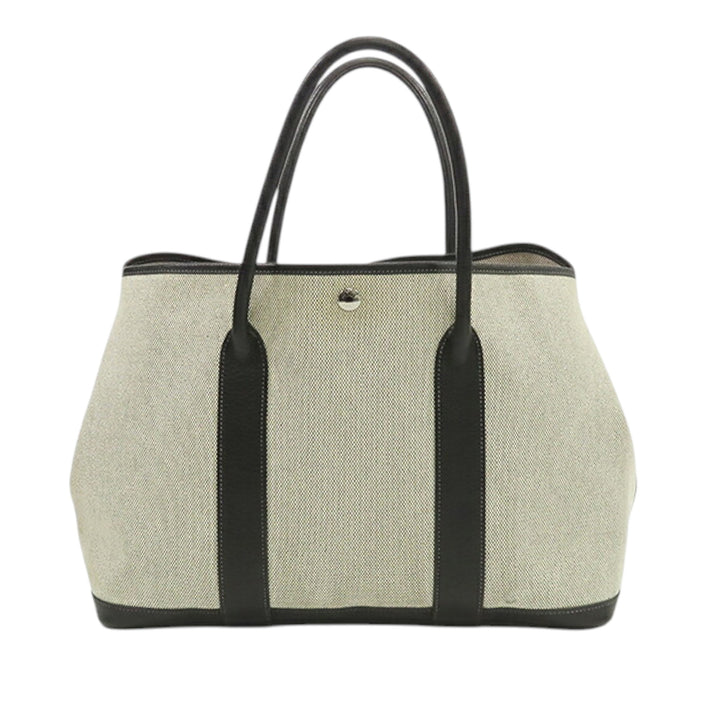 Hermès Toile et Buffle Skipper Garden Party 36