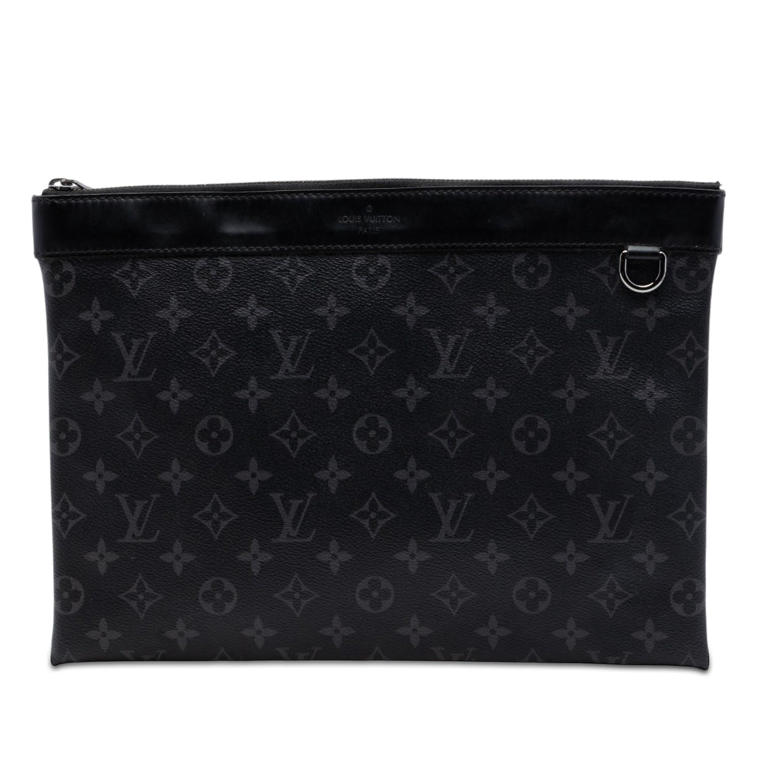 Louis Vuitton Monogram Eclipse Discovery Pochette GM